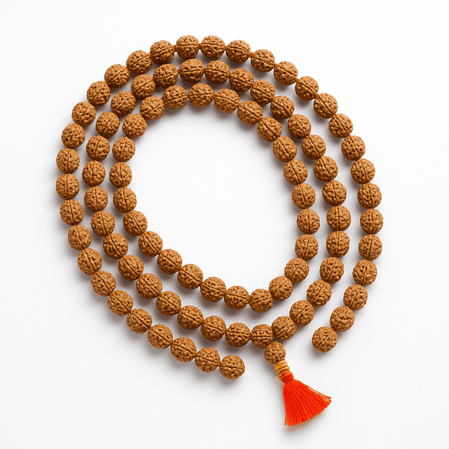 5 Mukhi Rudraksha Bhuri Mala 